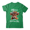 Mama Of The Birthday Girl Highland Cow Farm Family Shirt & Hoodie | teecentury