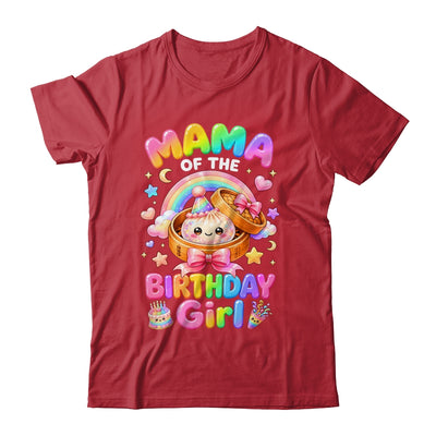 Mama Of The Birthday Girl Kawaii Dumpling Squishy Family Shirt & Hoodie | teecentury