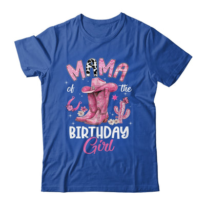 Mama Of The Birthday Girl Pink Cowgirl Western Cow Girl Shirt & Hoodie | teecentury