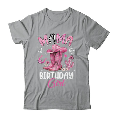 Mama Of The Birthday Girl Pink Cowgirl Western Cow Girl Shirt & Hoodie | teecentury