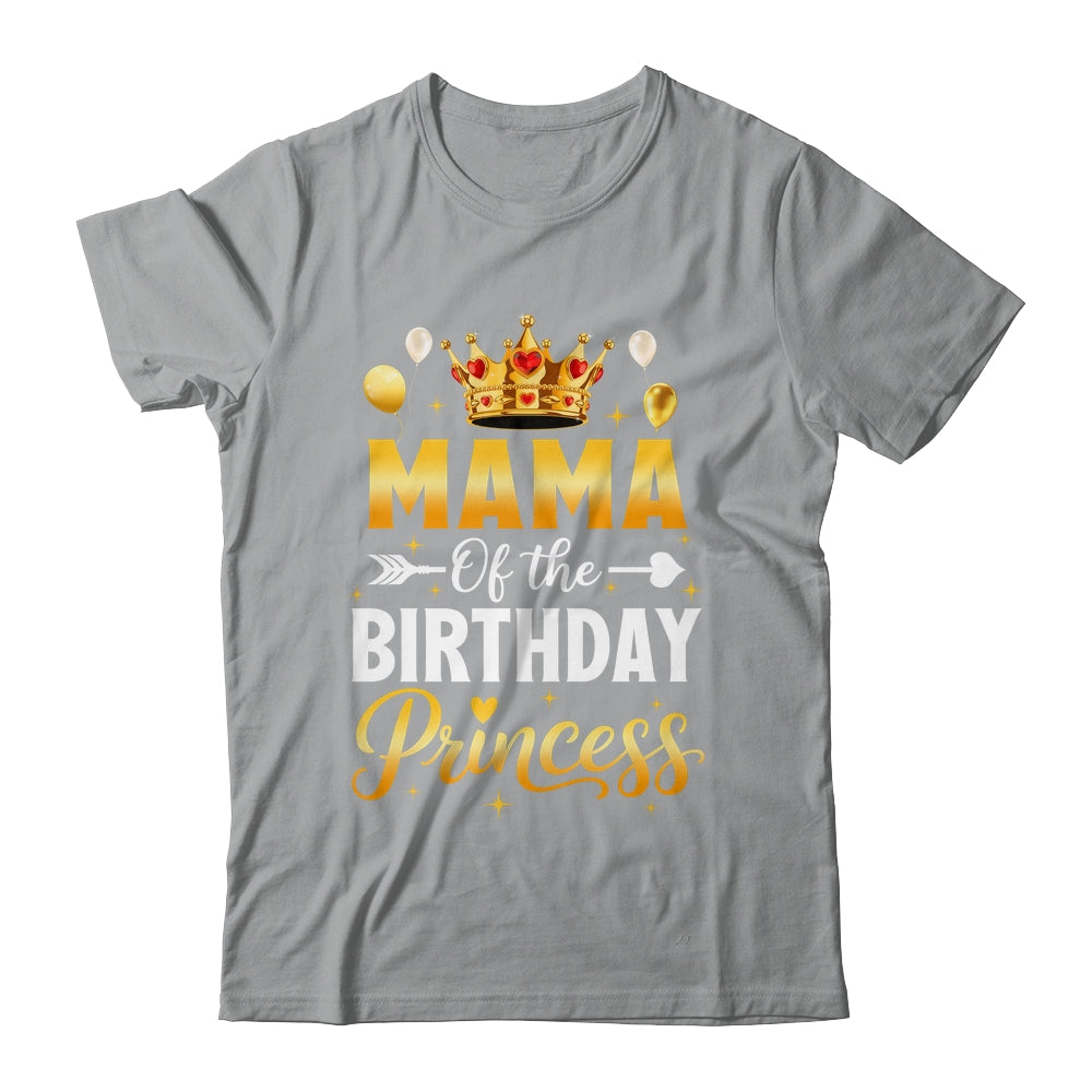 Mama Of The Birthday Princess Birthday Girl Family Kid Shirt & Hoodie | teecentury