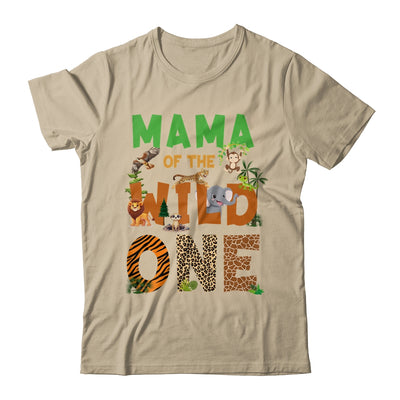 Mama Of The Birthday Wild One Safari Birthday Boy Family Shirt & Hoodie | teecentury