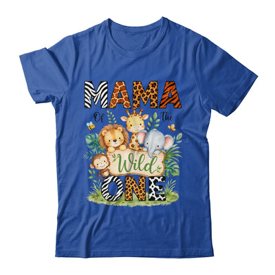 Mama Of The Wild One First Birthday Boy Jungle Safari Shirt & Hoodie | teecentury