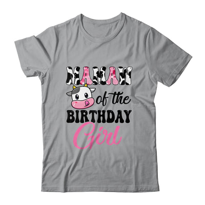 Mamaw Of The Birthday Girl Cow Farm 1st Birthday Girl Shirt & Hoodie | teecentury