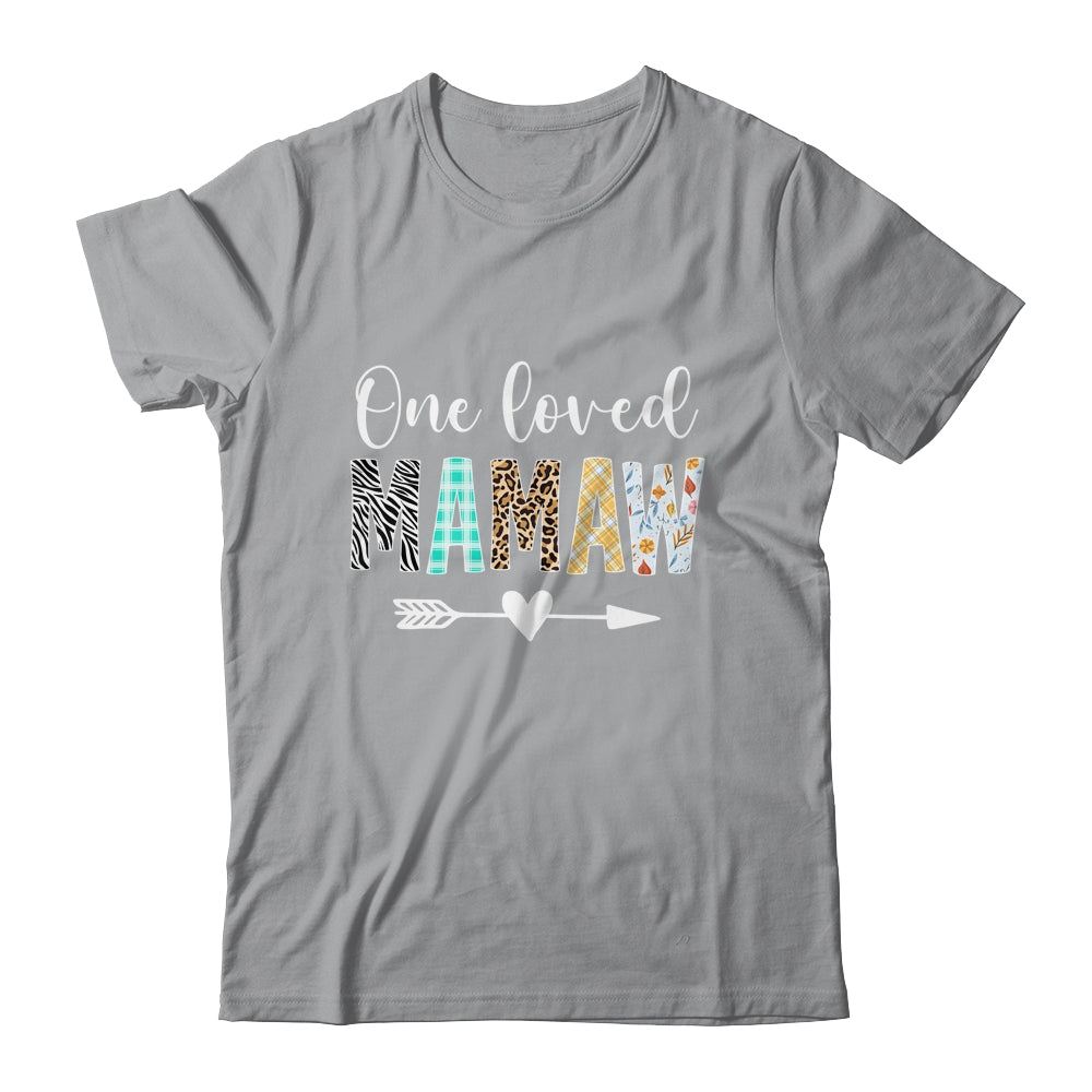 Mamaw Women Cute Design One Loved Mamaw Mother's Day Shirt & Tank Top | teecentury