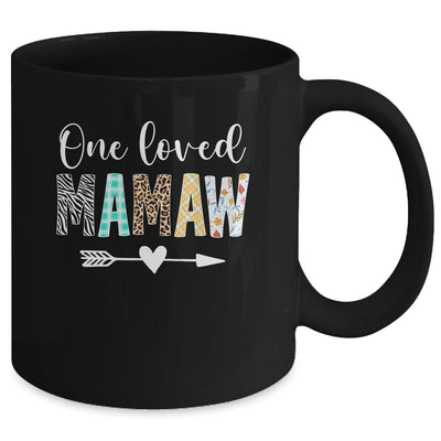Mamaw Women Cute Design One Loved Mamaw Mother's Day Mug | teecentury