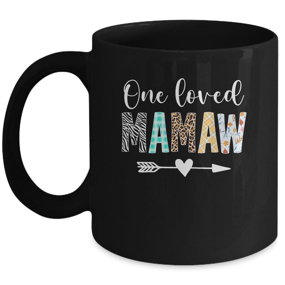 Mamaw Women Cute Design One Loved Mamaw Mother's Day Mug | teecentury
