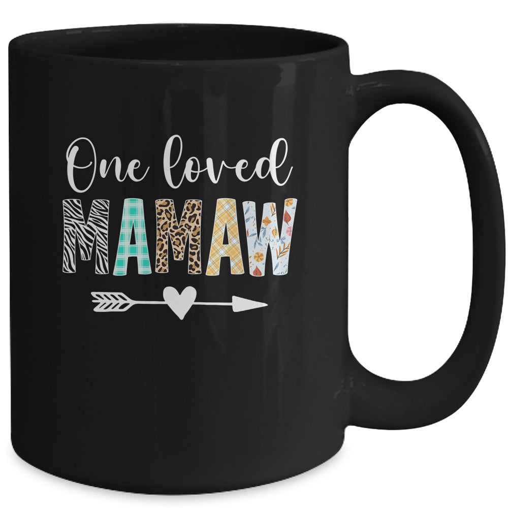 Mamaw Women Cute Design One Loved Mamaw Mother's Day Mug | teecentury
