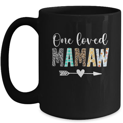 Mamaw Women Cute Design One Loved Mamaw Mother's Day Mug | teecentury