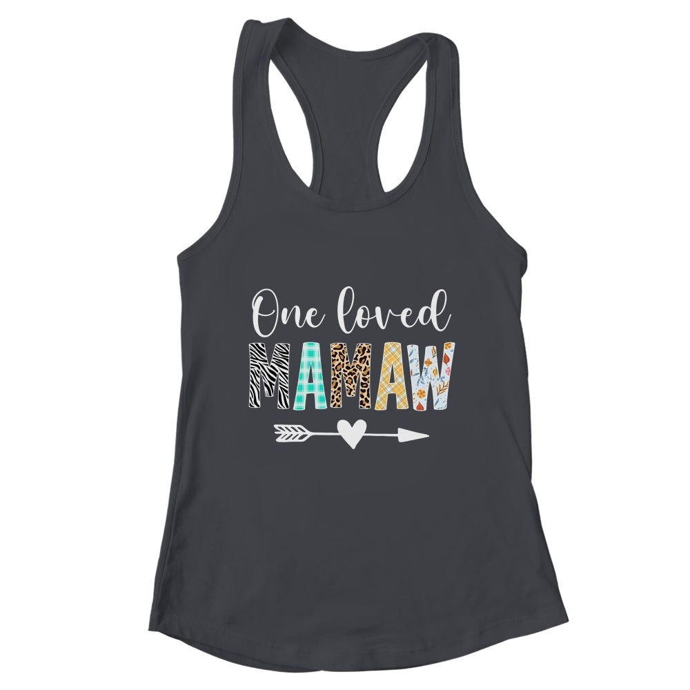 Mamaw Women Cute Design One Loved Mamaw Mother's Day Shirt & Tank Top | teecentury