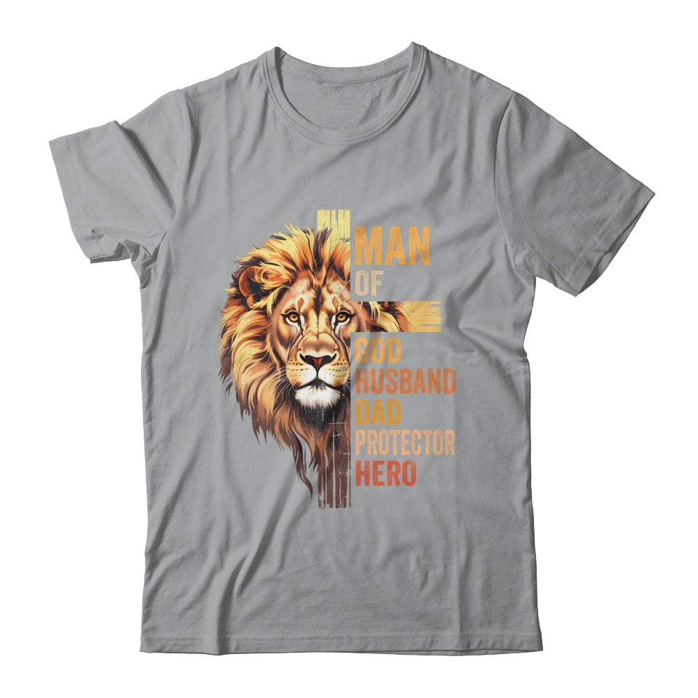 Man Of God Christian Dad Bible Verse Religious Father's Day Shirt & Hoodie | teecentury