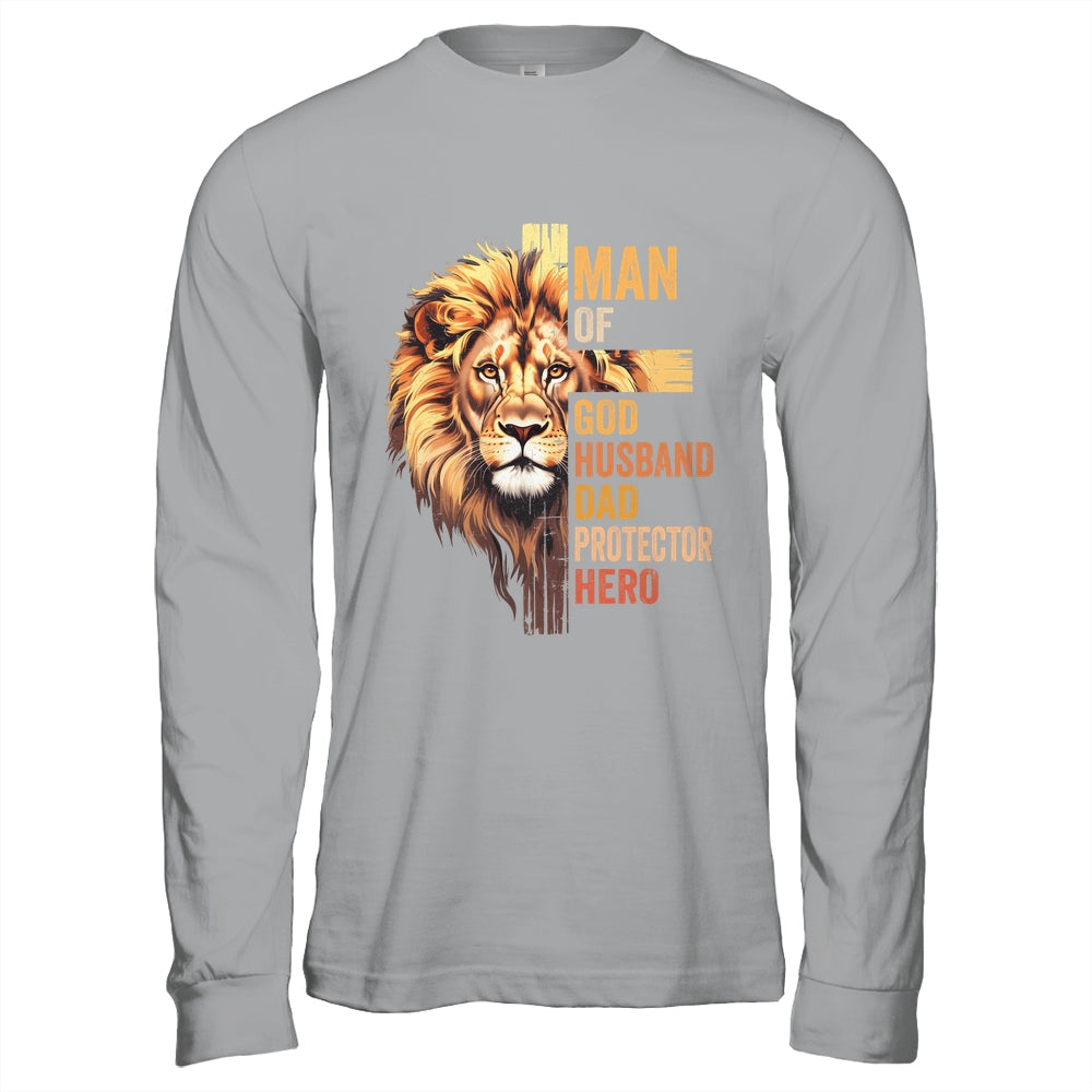 Man Of God Christian Dad Bible Verse Religious Father's Day Shirt & Hoodie | teecentury