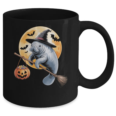 Manatee Witch Hat Pumpkin Halloween Costume Men Women Kids Mug | teecentury