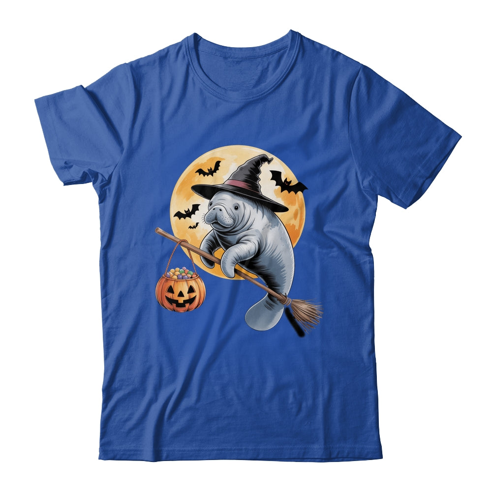 Manatee Witch Hat Pumpkin Halloween Costume Men Women Kids Shirt & Hoodie | teecentury