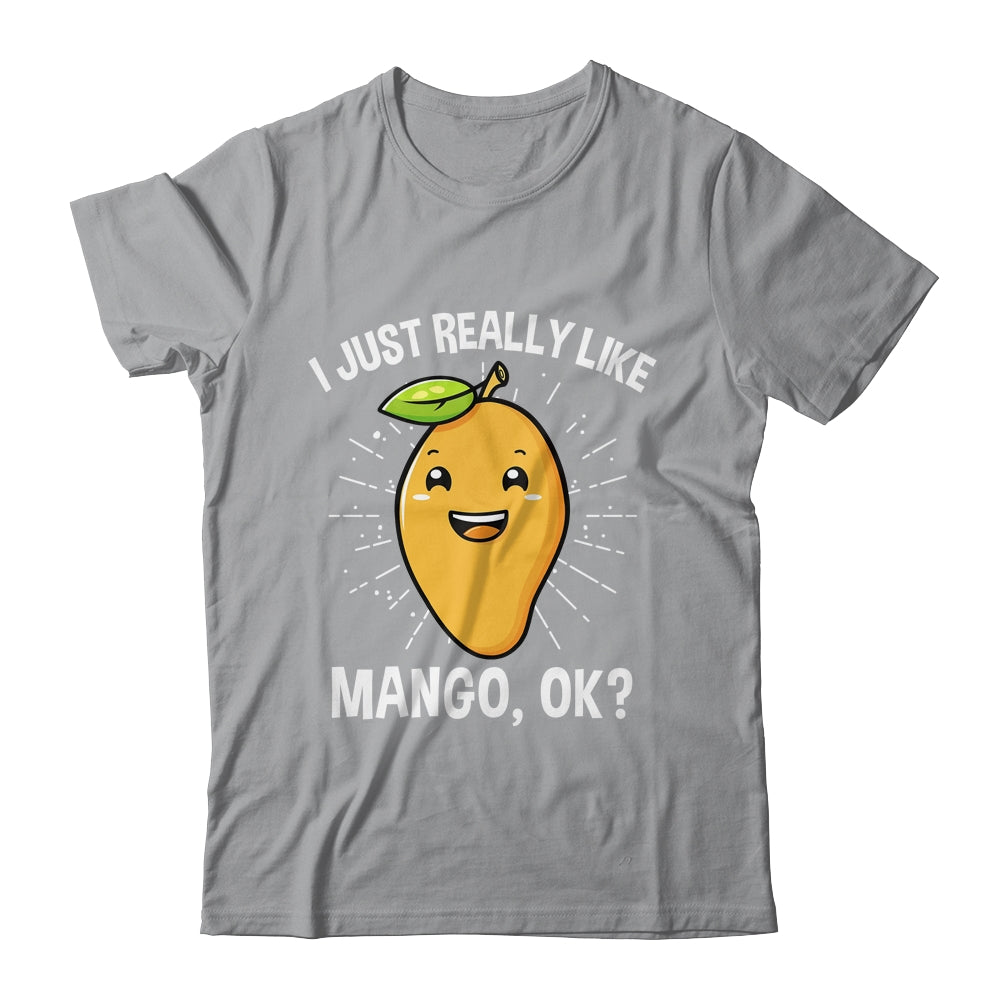 Mango Lover I Just Really Like Mango Fruit Women Men Kids Shirt & Tank Top | teecentury