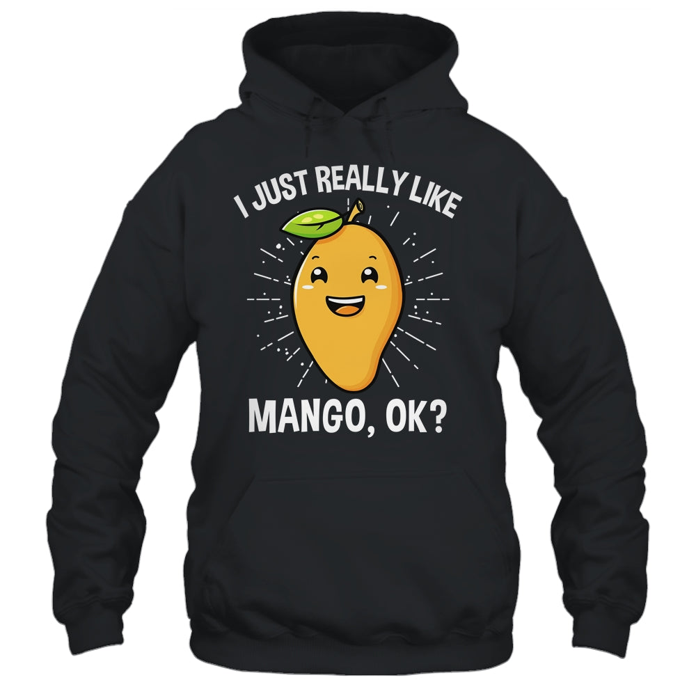Mango Lover I Just Really Like Mango Fruit Women Men Kids Shirt & Tank Top | teecentury