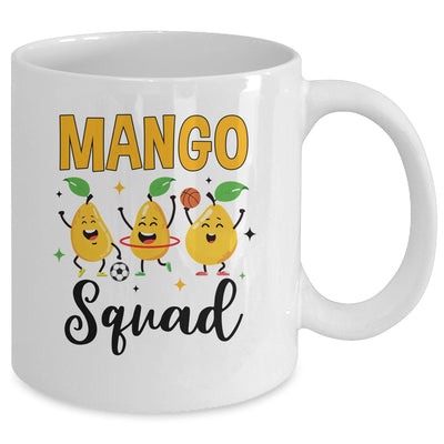 Mango Squad Summer Funny Mango Fruit Lovers Women Men Kids Mug | teecentury