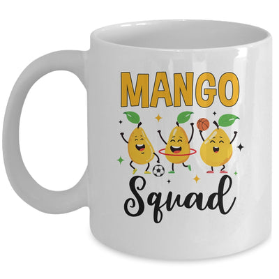 Mango Squad Summer Funny Mango Fruit Lovers Women Men Kids Mug | teecentury