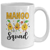 Mango Squad Summer Funny Mango Fruit Lovers Women Men Kids Mug | teecentury