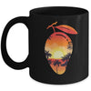 Mangos Fruit Lovers Exotic Mango Tropical Design Sunset Mug | teecentury