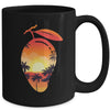 Mangos Fruit Lovers Exotic Mango Tropical Design Sunset Mug | teecentury