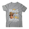 March Is My Birthday African American Woman Birthday Queen Shirt & Tank Top | teecentury