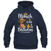 March Is My Birthday African American Woman Birthday Queen Shirt & Tank Top | teecentury