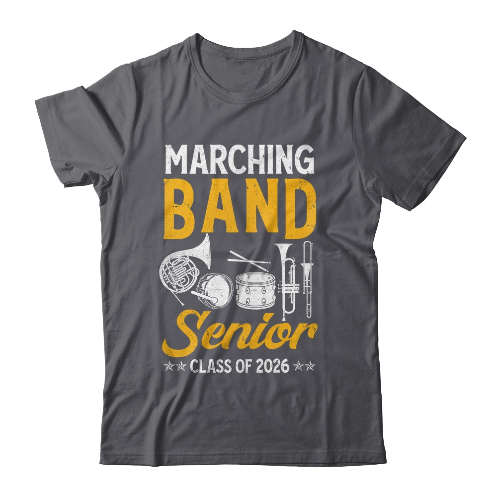 Marching Band Senior 2026 Musician Graduation Class Of 2026 Shirt & Hoodie | teecentury
