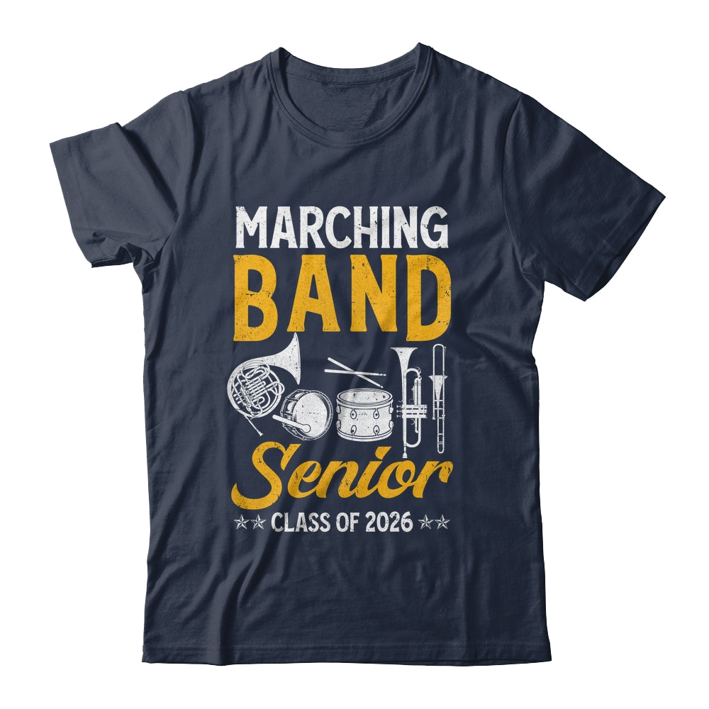 Marching Band Senior 2026 Musician Graduation Class Of 2026 Shirt & Hoodie | teecentury