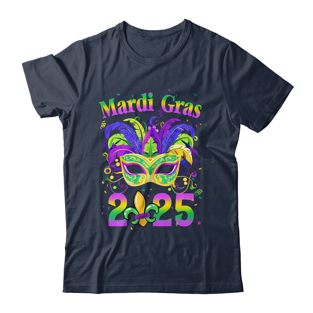 Mardi Gras 2025 Costume With Mask Outfit Carnival Party Shirt & Tank Top | teecentury