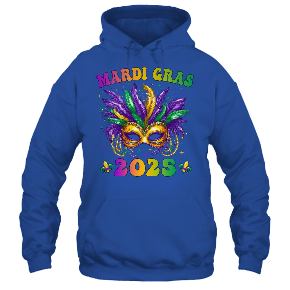 Mardi Gras 2025 Mask Feathers Mardi Gras Family Costume Cute Shirt & Tank Top | teecentury