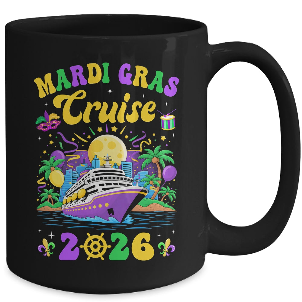 Mardi Gras Carnival Cruise 2026 Family Cruising Matching Mug | teecentury