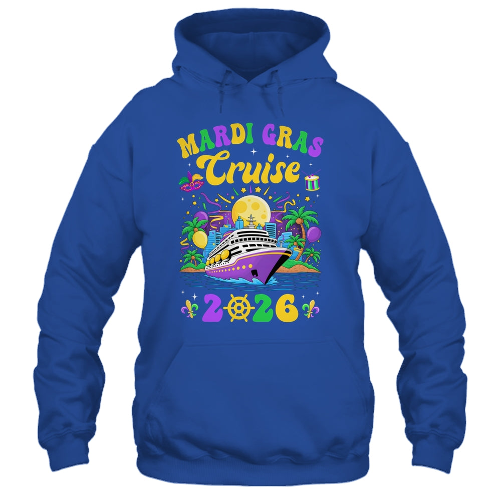 Mardi Gras Carnival Cruise 2026 Family Cruising Matching Shirt & Tank Top | teecentury