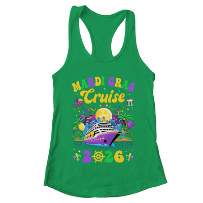 Mardi Gras Carnival Cruise 2026 Family Cruising Matching Shirt & Tank Top | teecentury