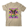 Mardi Gras Coquette Bow Louisiana Festival Carnival Girls Shirt & Tank Top | teecentury