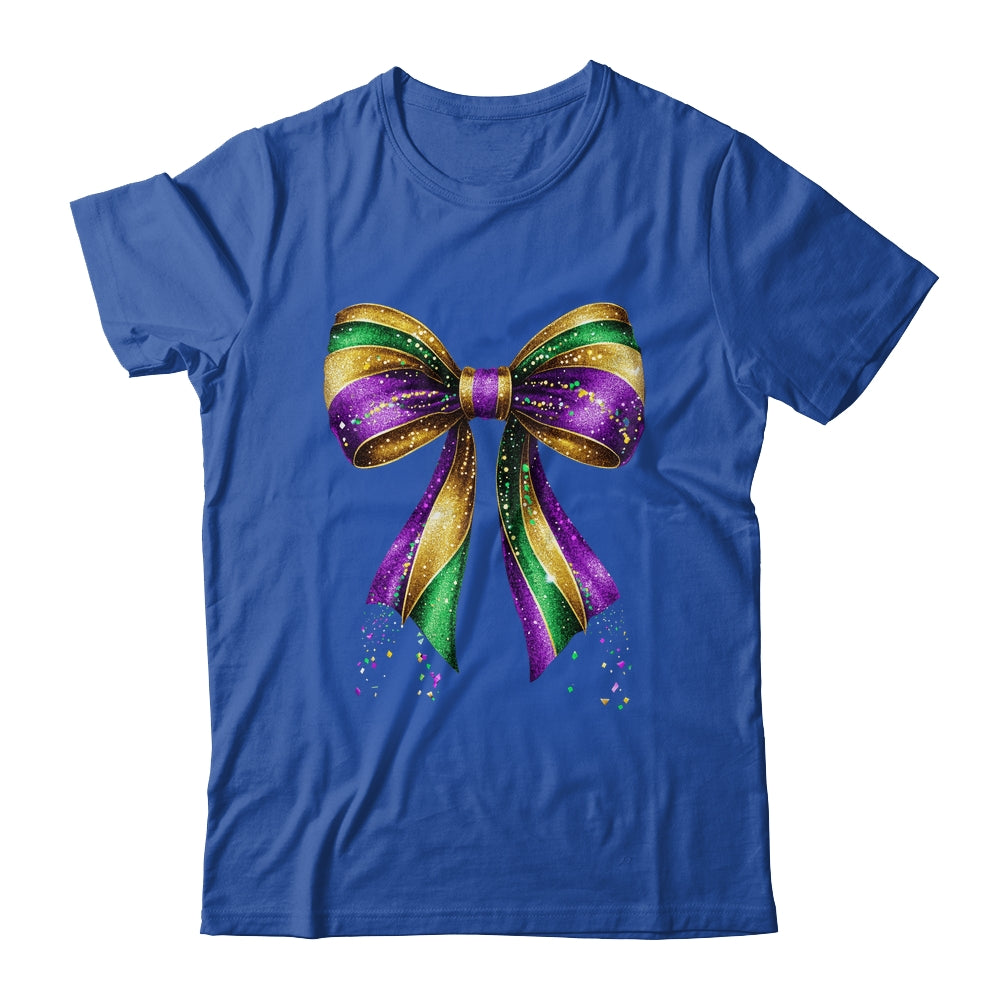 Mardi Gras Coquette Bow Louisiana New Orleans Carnival Shirt & Tank Top | teecentury