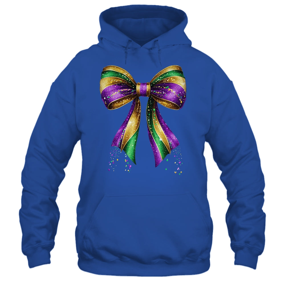 Mardi Gras Coquette Bow Louisiana New Orleans Carnival Shirt & Tank Top | teecentury