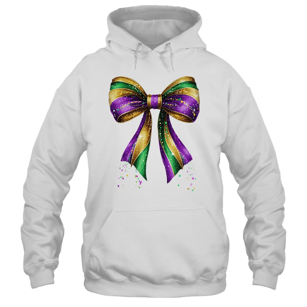 Mardi Gras Coquette Bow Louisiana New Orleans Carnival Shirt & Tank Top | teecentury