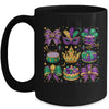 Mardi Gras Coquette Mardi Beads Louisiana Festival Design Mug | teecentury