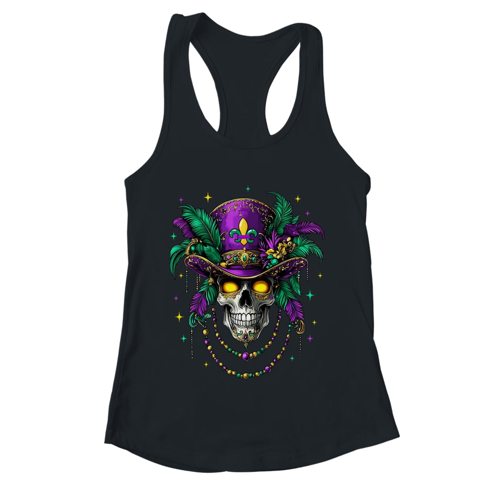 Mardi Gras Costume Sugar Skull Carnival New Orleans Trip Shirt & Tank Top | teecentury