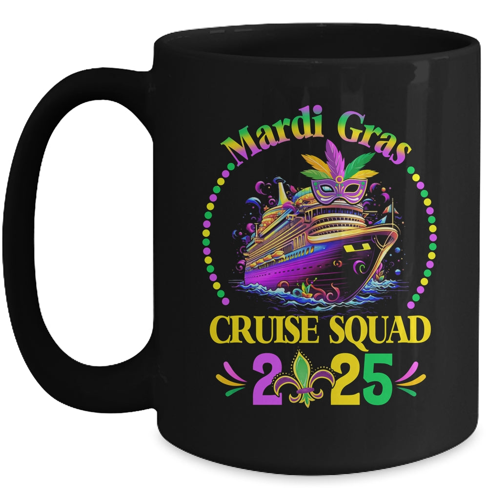 Mardi Gras Cruise 2025 Ship Family Matching Trip Costume Mug | teecentury