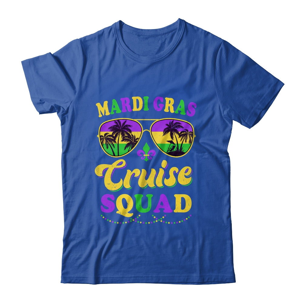 Mardi Gras Cruise Squad 2024 Matching Group Family Vacation Shirt & Tank Top | teecentury
