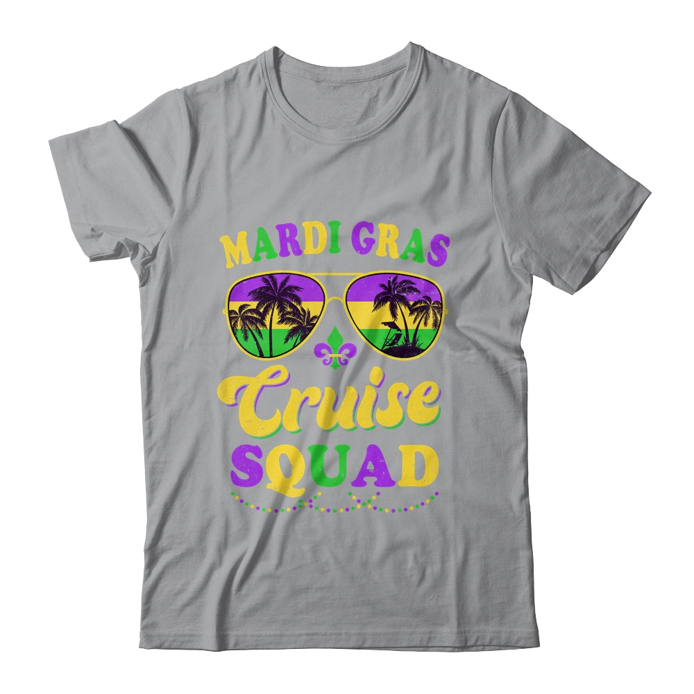 Mardi Gras Cruise Squad 2024 Matching Group Family Vacation Shirt & Tank Top | teecentury