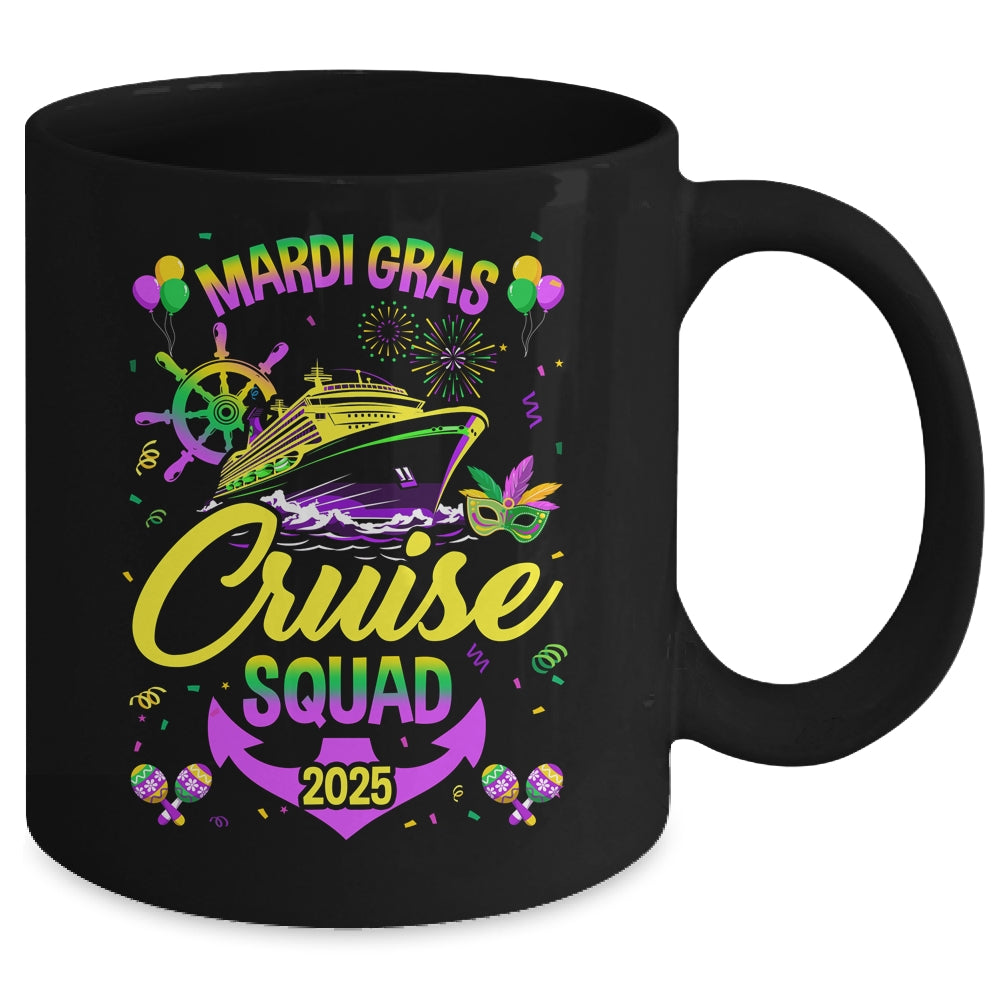 Mardi Gras Cruise Squad 2025 Family Matching Group Vacation Mug | teecentury