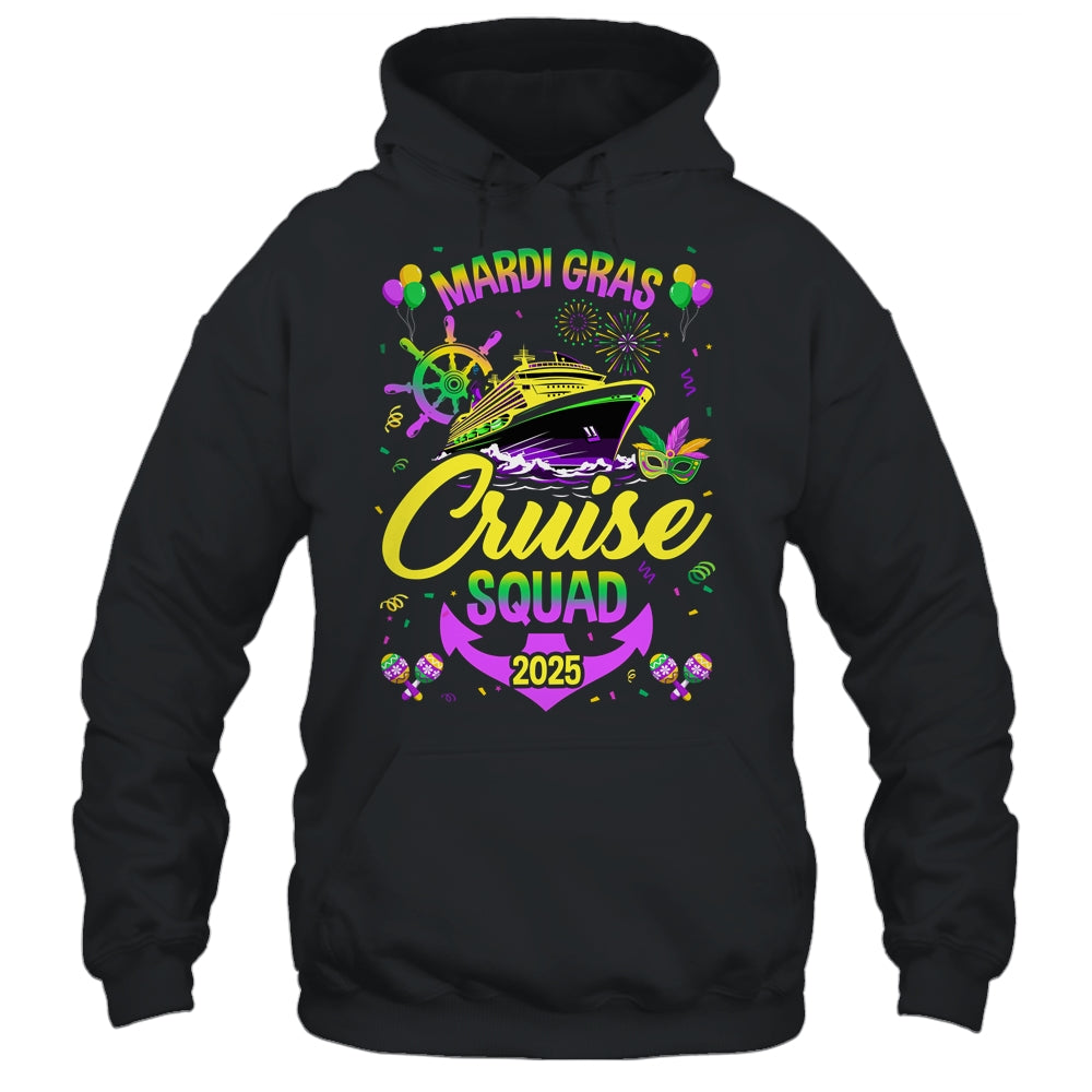 Mardi Gras Cruise Squad 2025 Family Matching Group Vacation Shirt & Tank Top | teecentury