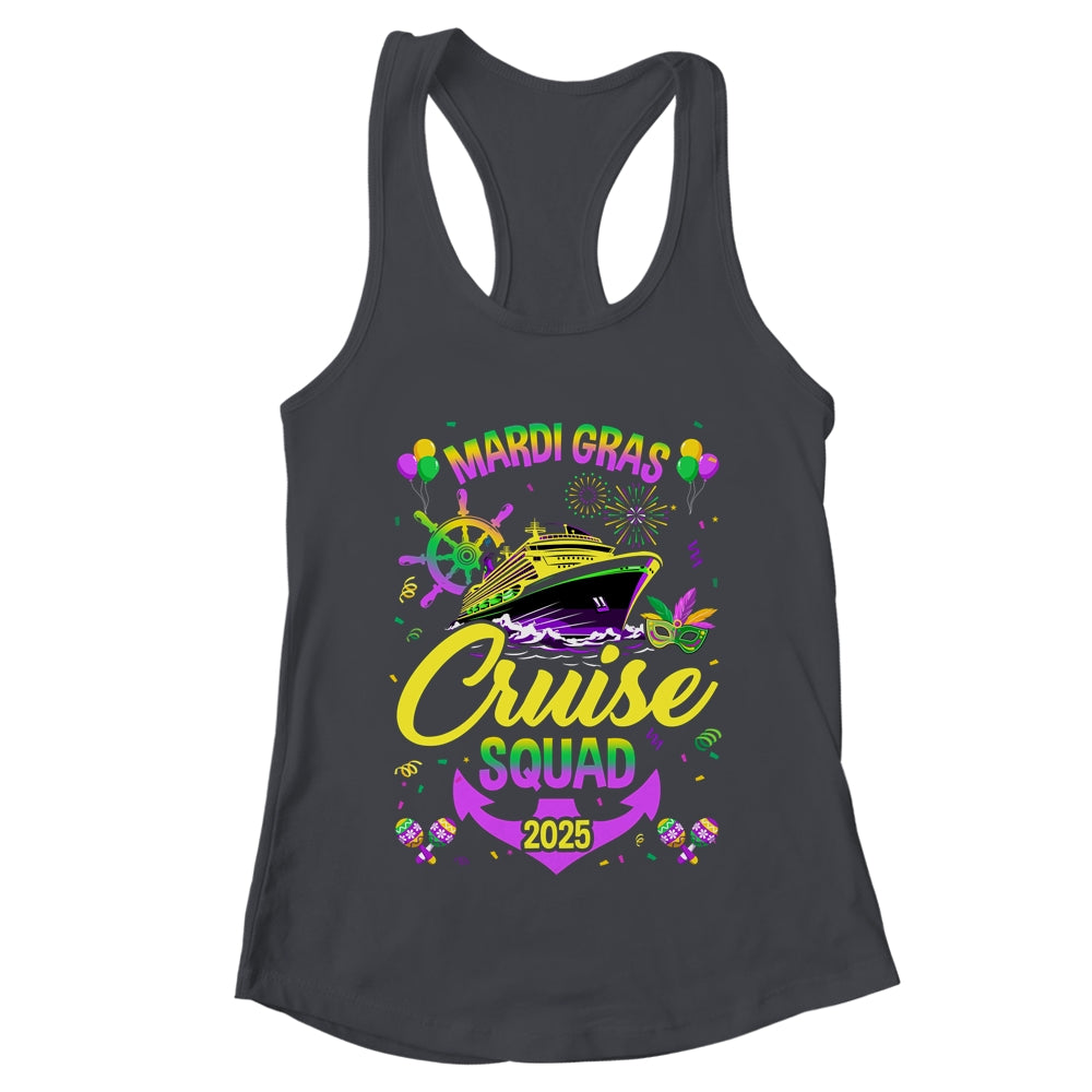 Mardi Gras Cruise Squad 2025 Family Matching Group Vacation Shirt & Tank Top | teecentury