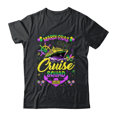 Mardi Gras Cruise Squad 2026 Family Matching Group Vacation Shirt & Tank Top | teecentury