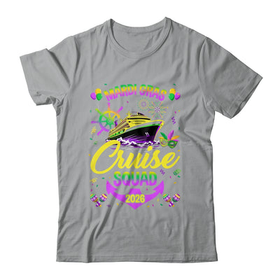 Mardi Gras Cruise Squad 2026 Family Matching Group Vacation Shirt & Tank Top | teecentury