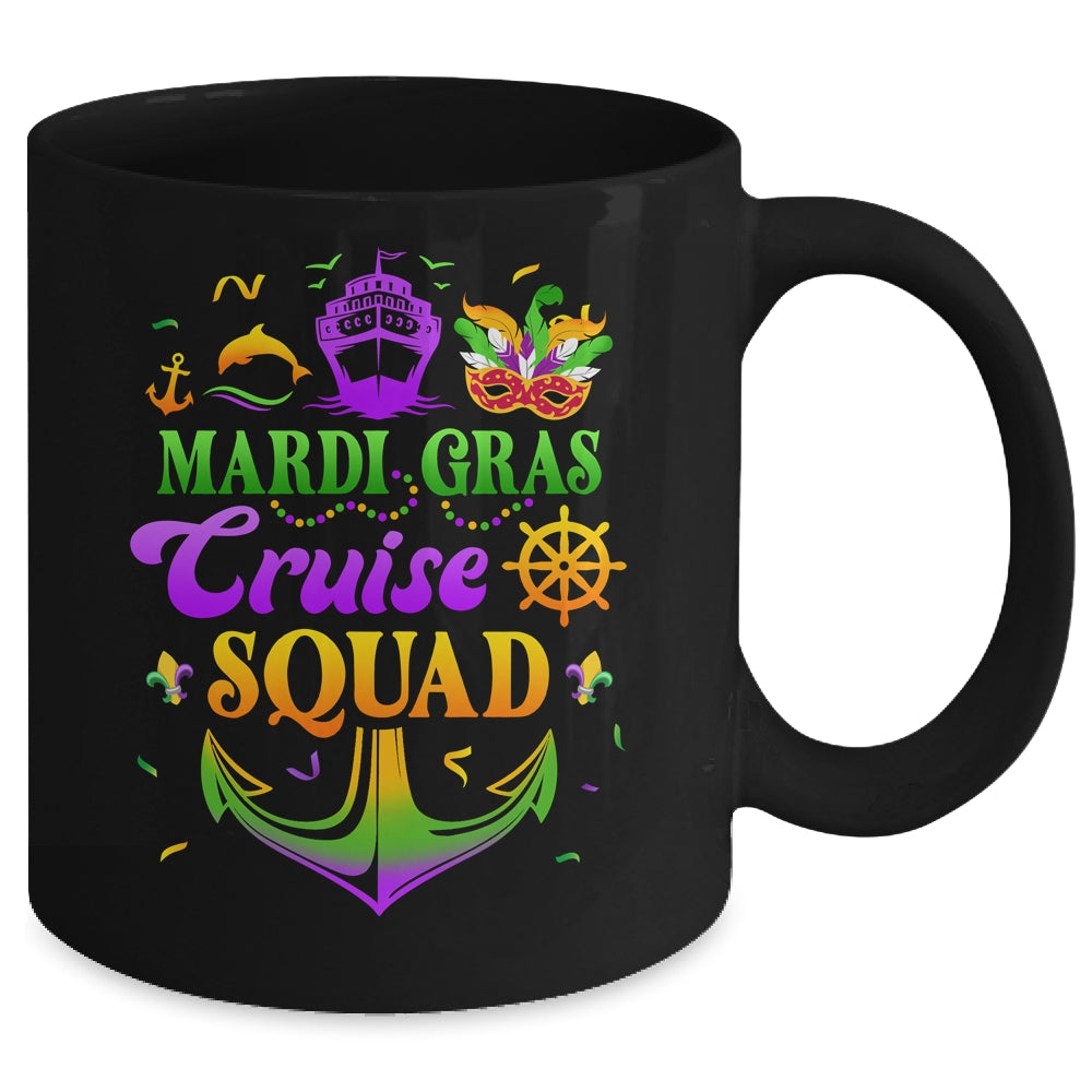 Mardi Gras Cruise Squad Matching Group Family Vacation 2024 Mug | teecentury