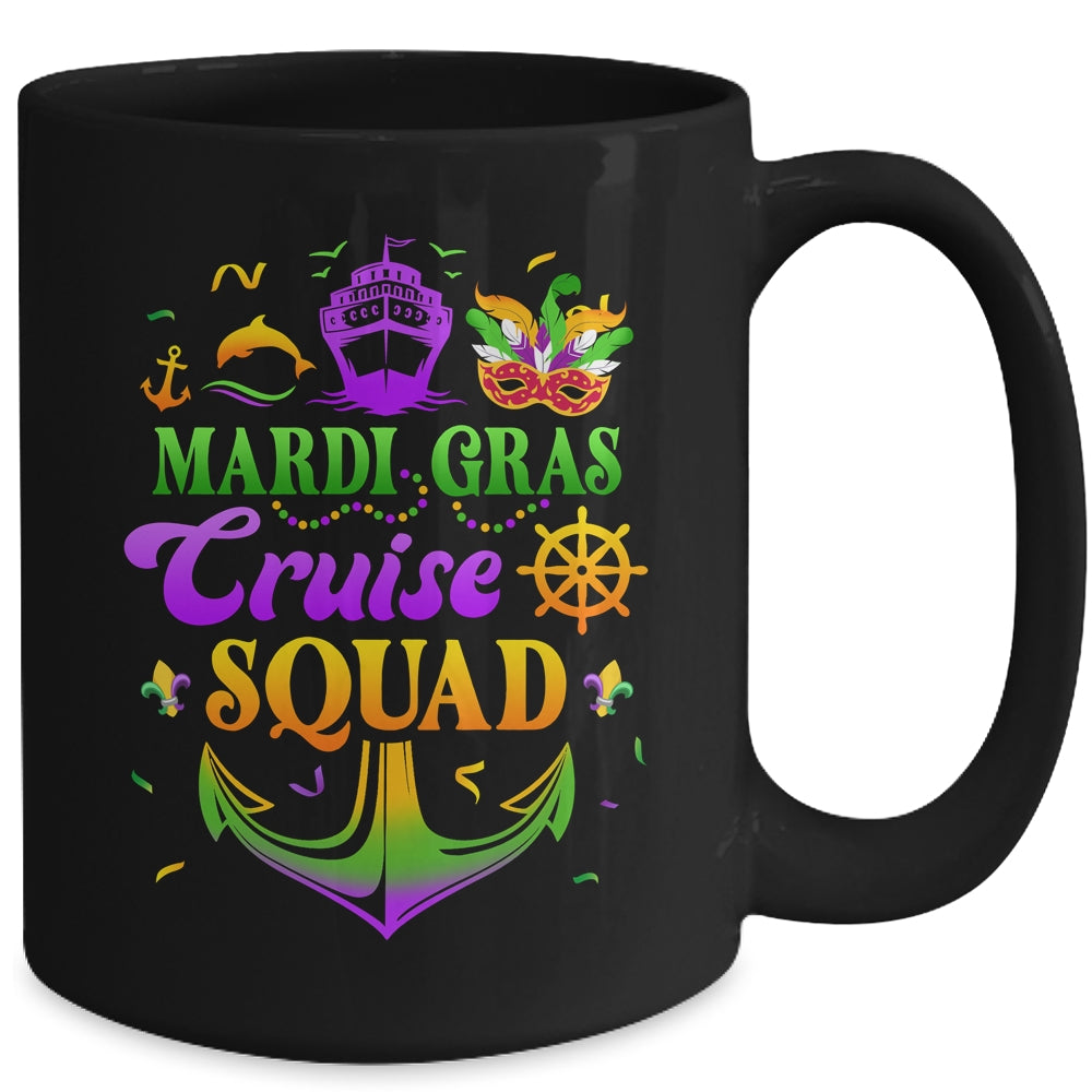 Mardi Gras Cruise Squad Matching Group Family Vacation 2024 Mug | teecentury